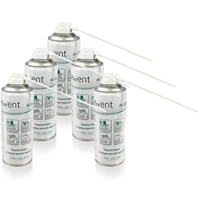 Imagen de PACK 5 SPRAY AIRE COMPRIMIDO EMINENT 400 ML UPRIGHT USE PARA LIMPIEZA DE TECLADOS, ORDENADORES, CAMARAS Y OTROS DISPOSITIVOS ELECTRONICOS