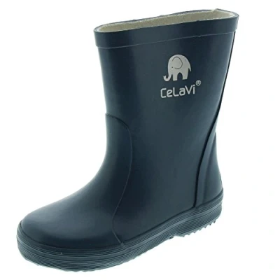 Imagen de CeLaVi Basic Wellies, Barco de Lluvia Unisex Niños, Iceblue, 21 EU