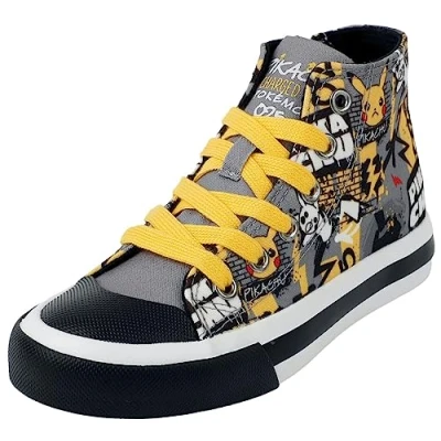 Imagen de Pokémon Kids Pikachu Unisex Sneakers niños Multicolor EU 34 Textil