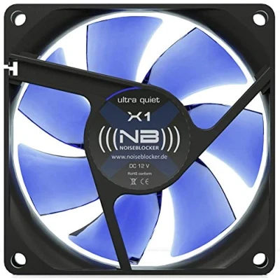 Imagen de Noiseblocker BlackSilent Ventilador XC1, Bulk 80mm