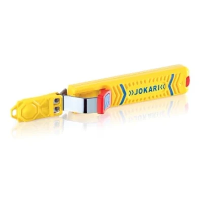 Imagen de JOKARI J10281 Cuchillo pelacables Secura Nº 28G con cuchilla recta (Ø 8 28 mm)