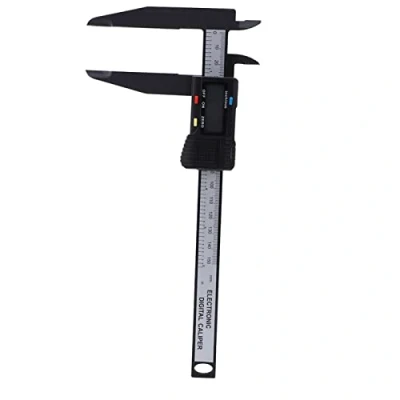 Imagen de Calibrador electrónico digital de 150 mm (300 mm), herramienta medición calibradores con, mandíbula larga, con pantalla LCD grande(300MM)