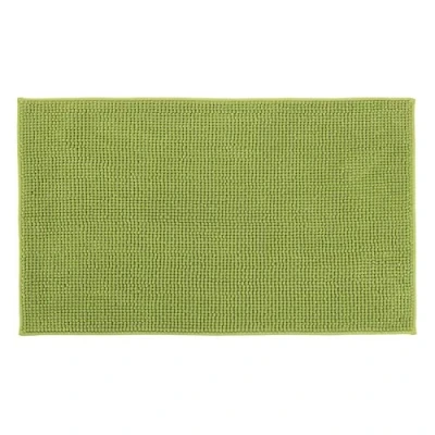 Imagen de Gözze Alfombrilla de baño antideslizante, muy suave, microfibra, 60 x 100 cm Verde manzana