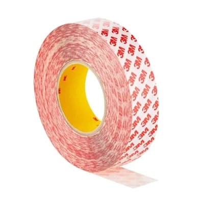 Imagen de Dpm tapes Cinta adhesiva de doble cara 3M GPT PET: fuerte adhesión, sellado en superficies difíciles. Grosor: 0,21 mm, resistente hasta 150 C, con resistencia UV ex 9088 (38 mm x 50 m)
