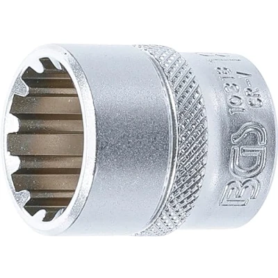 Imagen de BGS 10318 Llave de vaso Gear Lock entrada 10 mm (3/8&quot;) 18