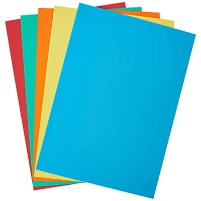 Imagen de House of Card &amp; Paper Papel 220 gsm, color Assorted Bright Colours A3 (Pack 50 Sheets)