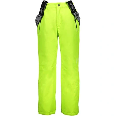 Imagen de CMP KID Salopette Unisex Pantalón de nieve para niños, Talla: 152, Yellow fluo