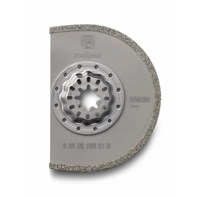 Imagen de FEIN Disco recubrimiento diamante Ø 75 mm, 5 discos diamante, Alojamiento SL Segmentado. Ancho de corte 2,2 mm. Alta duración. También adecuado para juntas muy duras epoxi o cemento