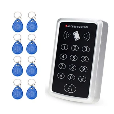 Imagen de OBO HANDS RFID 125 KHz Puerta Acceso Control Sistema 1000 Usuarios Teclado con 10 Piezas Llaveros (T11)