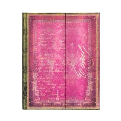 Imagen de Hardcover Notizbuch Emily Dickinson, I Died for Beauty Ultra Unliniert: Hardcover, Wrap Closure, 120 gsm, ribbon marker, pouch (Embellished Manuscripts Collection)