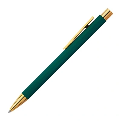 Imagen de Faber Castell 141435 Bolígrafo Neo Slim, grosor de la mina B, dorado rainforest