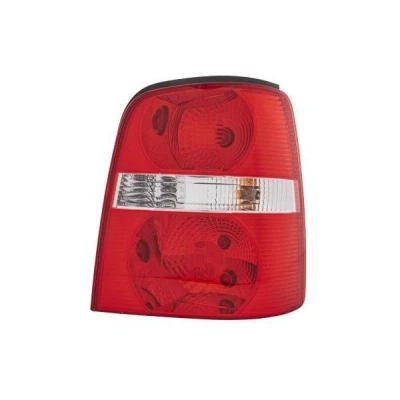 Imagen de HELLA 2VP 008 759 061 Piloto trasero derecha P21W, PY21W, R5W 12 transparente, Rojo con lámpara portalámparas VOLKSWAGEN: Touran I norauto, oscaro