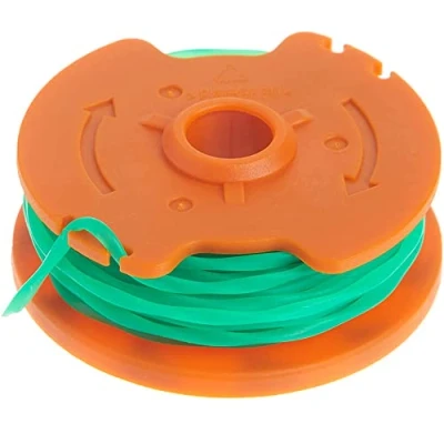 Imagen de WORX W0014 Bobina de repuesto 2 mm para cortabordes WG184E y WG168E, 6 m longitud, fácil montaje, duradero con mayor estabilidad, resultados óptimos pieza original