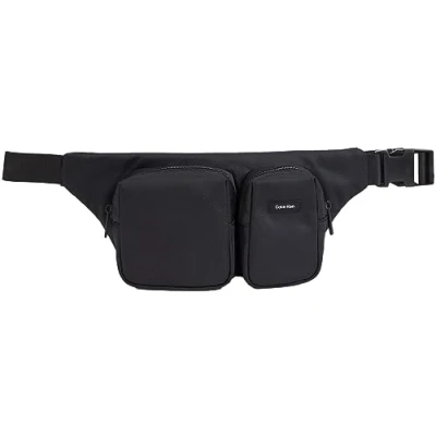Imagen de Calvin Klein Hombre Riñonera pequeña, Negro (Ck Black), Talla Única
