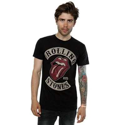 Imagen de Rolling Stones Camiseta The 1978, Negro (Black), XX Large para Hombre