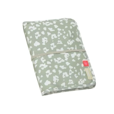 Imagen de LÄSSIG Bolso cambiador con y compartimento para toallitas húmedas de viaje/Changing Pouch Leo light khaki