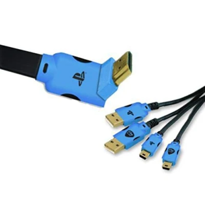 Imagen de Officially Licensed Premium Connect &#039;N&#039; Charge Kit (PS4) [Importación Inglesa]