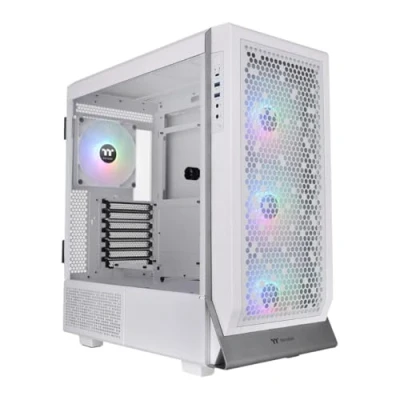 Imagen de Ceres 500 TG ARGB Snow E ATX Mid Tower Chassis Tempered Glass