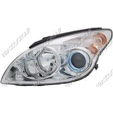 Imagen de PRASCO HN0404914 Faros izquierda H7, H1 con servomotor para reg. alcance luces HYUNDAI: i30 I Hatchback