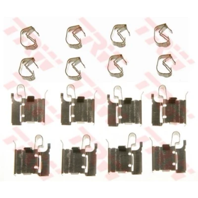 Imagen de TRW PFK587 Kit de accesorios, pastillas frenos Discos TOYOTA: RAV4 III SUV, IV Yaris II Hatchback