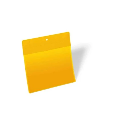 Imagen de Durable 174604 Funda magnética de neodimio Extra Fuerte A5 Horizontal, paquete 10, amarillo