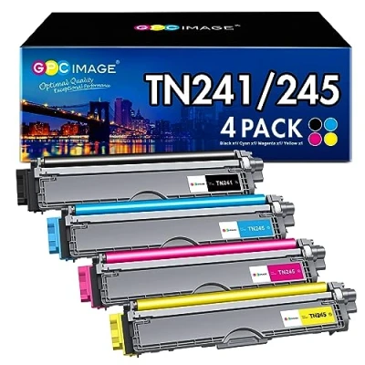 Imagen de GPC IMAGE TN241 TN245 TN 241 245 Cartucho de tóner Compatible para Brother DCP 9020CDW 9015CDW HL 3140CW MFC 9330CDW 9340CDW 9140CDN 3150CDW 3170CDW Impresora