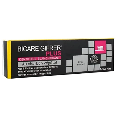 Imagen de Gifrer Bicare Plus Dentífrico Blanqueador con Carbón Vegetal 75 ml