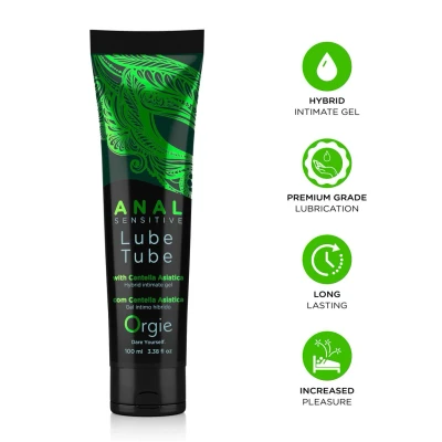 Imagen de Orgie Lube Tube Anal Sensitive Lubricant 3 fl oz / 100 ml