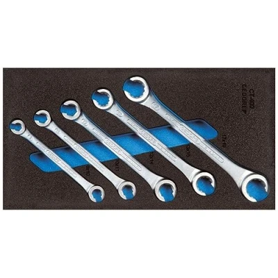 Imagen de GEDORE 1500 CT1 400 Kit llaves estrella de dos bocas Gomaespuma