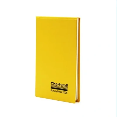 Imagen de Chartwell Survey 2026Z Bloc de notas, 80 páginas, 130 x 205 mm, color amarillo