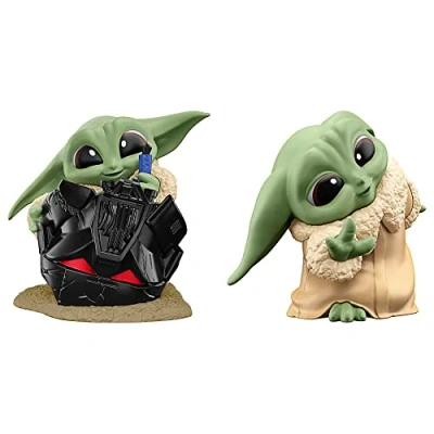 Imagen de Star Wars Hasbro The Bounty Collection Serie 5 Grogu Figuras Pack 2 de Cascos Divertido Juego Guckguck Juguetes para niños a Partir 4 años, 5,5 cm, Multi, F5941