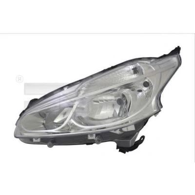 Imagen de TYC 20 14350 05 2 Faros izquierda H7/H7, W21/5W con luz diurna para circulación por la derecha electromotor PEUGEOT: 208 I Hatchback