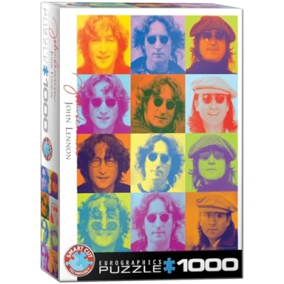 Imagen de Eurographics &quot;Retrato de John Lennon Puzzle (1000 Piezas, Multi Color)