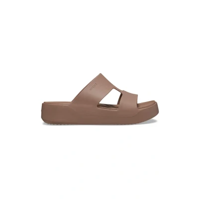 Imagen de Crocs Getaway Platform Hstrap Sandalias, Mujer, Talla: 34.5, Latte Fibra sintética