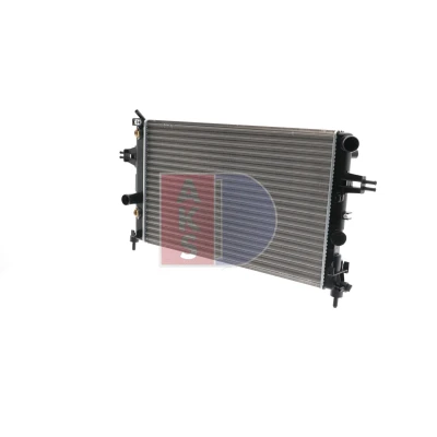 Imagen de AKS DASIS 151640N Radiador, refrigeración del motor 600 358 26 Transmisión automática Aletas unidas mecánicamente OPEL: Astra G Coupé