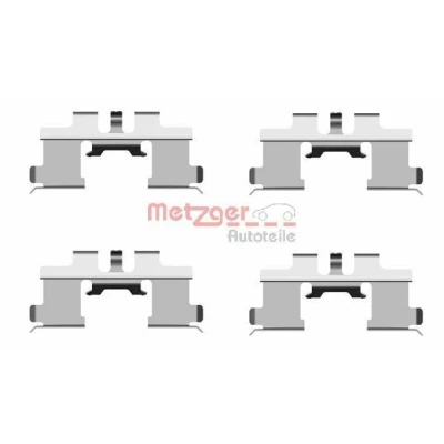 Imagen de METZGER 109 1677 Kit de accesorios, pastillas frenos