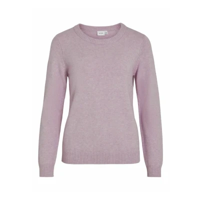 Imagen de VILA Viril Oneck NOOS Jersey de punto, Mujer, Talla: XS, Winsome orchid