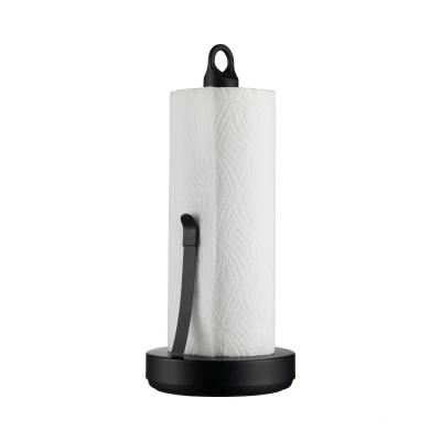 Imagen de blomus Loop 64364 Portarrollos de cocina, tecnología innovadora, práctico ayudante doméstico, color negro