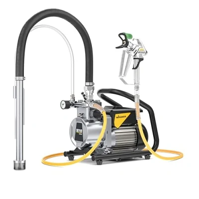 Imagen de WAGNER Bomba de membrana SuperFinish 21 Pro Airless HEA para dispositivos básicos con tecnología HEA, Caudal max. 2,1 l/min, Manguera alta AP DN6, 15 m