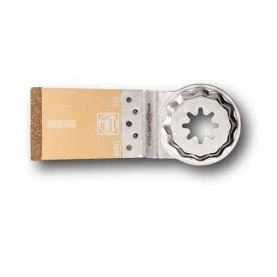 Imagen de FEIN Disco de sierra E Cut HM, Ancho 35 mm, Longitud 50 Alojamiento StarlockPlus, para cortar fibra carbono y vidrio, cortes precisos cortos, ideal esquinas cantos