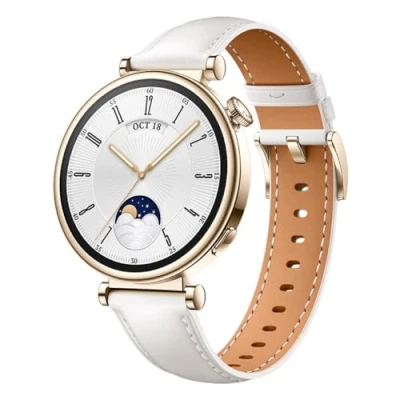 Imagen de HUAWEI WATCH GT 4 41mm Smartwatch, hasta 7 días de batería, iOS &amp; Android, gestión calorías, seguimiento profesional la salud, SpO2, monitoreo frecuencia cardíaca, versión española, Blanco