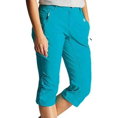 Imagen de Dare 2b Pantalón técnico para Mujer Melodic II, Longitud 3/4, CaribbeanGrn, FR: 2XL (Talla del Fabricante: 18)