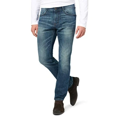Imagen de Tom Tailor Josh Regular Slim Reloj de pulsera para hombre Azul (Mid Stone Wash Denim 10281). 31W x 30L