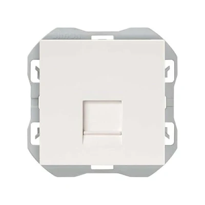 Imagen de Simon 270 tapa rj45 con conector blanco 20000187 090