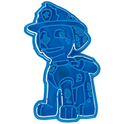 Imagen de Cuticuter Paw Patrol Marshall Cortador de Galletas, Plástico, Azul, 8x7x1.5 cm