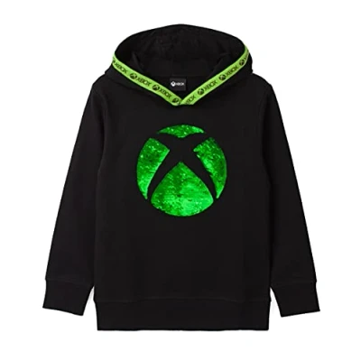 Imagen de Xbox Sudadera con Capucha para niños niñas Juego de Lentejuelas suéter 11 12 años