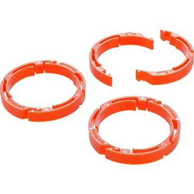 Imagen de FOX Kit: Volume Spacers, 3 Pairs: Float X2, Clip in, Plastic, 0.25in Ciclismo, Unisex Adult, Negro, One Size