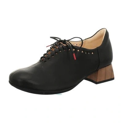 Imagen de Think! Delicia chromfrei gegerbte, nachhaltige Wechselfußbett, Tacones Mujer, 0 Negro, 39.5 EU