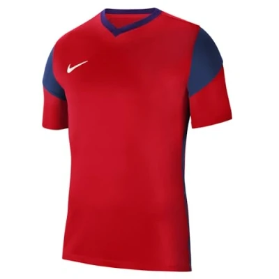Imagen de Nike CW3826 658 M NK DF PRK DRB III JSY SS Sweatshirt Hombre University Red/Midnight Navy/Midnight Navy/(White) Tamaño XL
