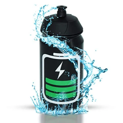 Imagen de Powerman 500ml Bio Botella de Bicicleta TacX Shiva Agua SIN Plástico BPA Triatlón Deportivo